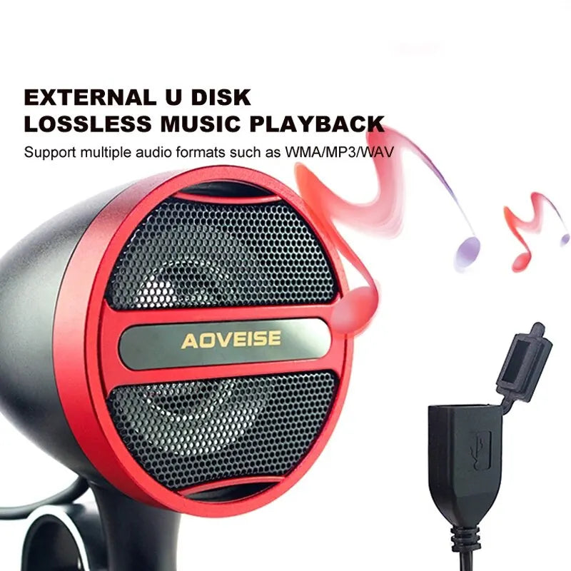Altavoces Moto Bluetooth 3" IPX4 12V Din Universal