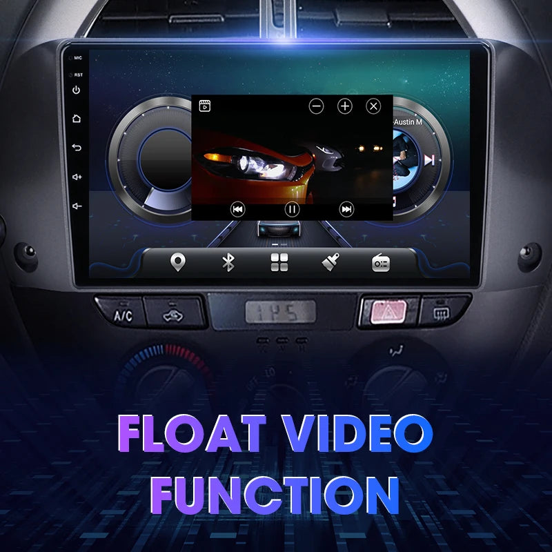 9” 2 Din Android car radio for Toyota RAV4 2001–2006