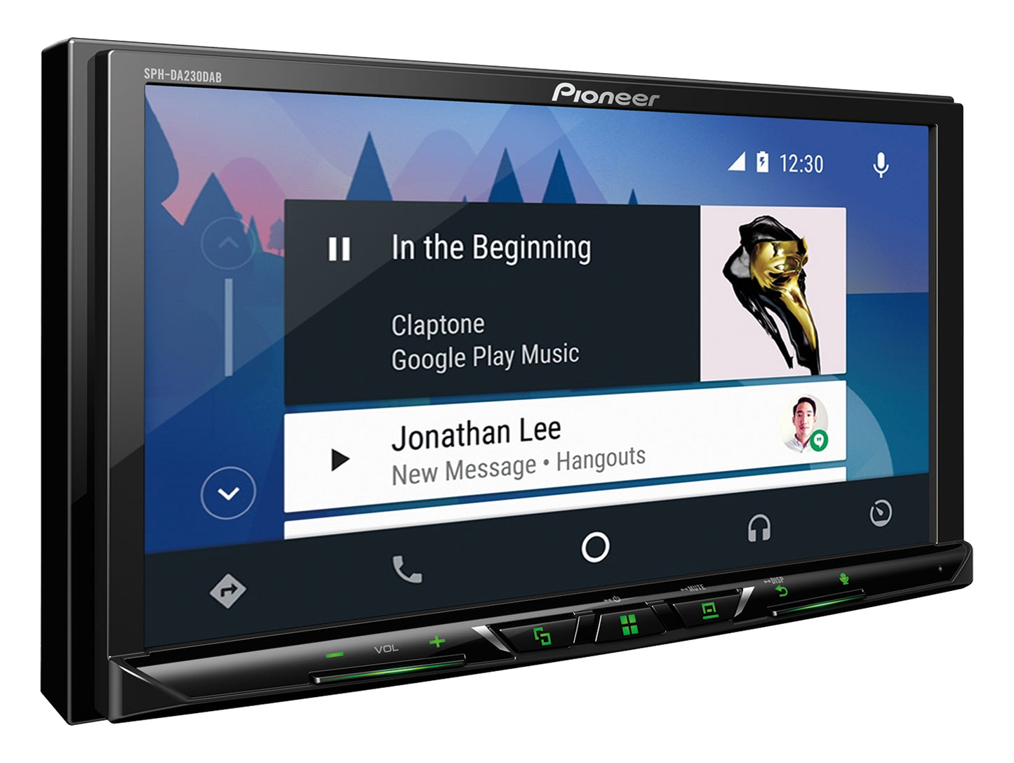 Pioneer SPH-DA230DAB 6.8" Double DIN Car Stereo, Black