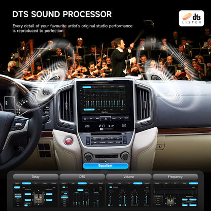 Dasaita 9" QLED Autoradio per Toyota Land Cruiser 2016-2018 