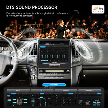 Dasaita Car Stereo 10.2" QLED per Toyota Land Cruiser 2008-2015