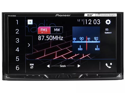 Pioneer SPH-DA230DAB 6.8" Double DIN Car Stereo, Black
