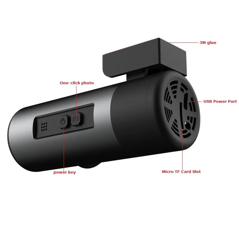 DashCam WiFi HD 1080p para Coche AutoRadioCanario
