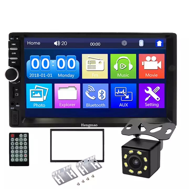 7018B Autoradio 7" 2Din Multifuncional AutoRadioCanario