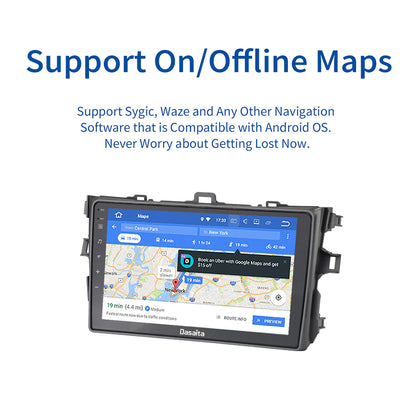 Dasaita MAX11 9" Autoradio per Toyota Corolla 2007-2013 con CarPlay e Android Auto 