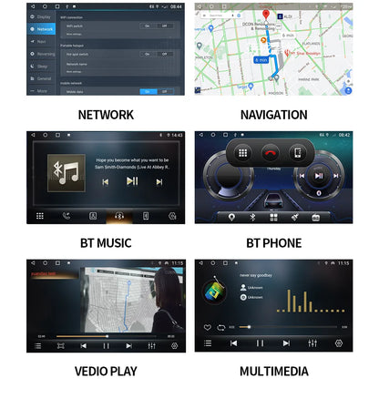 Android car radio 7" LAND ROVER FREELANDER 2 2006-2012