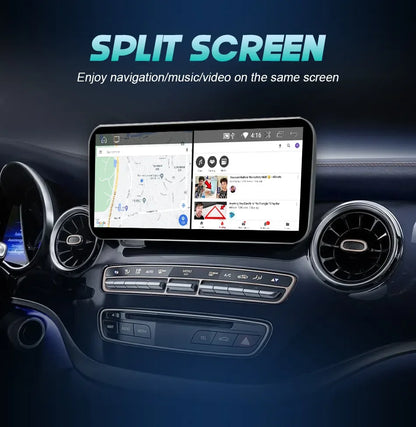 Radio Android 14 8.8” 2 Din per Mercedes Classe C W204 2011-2014 – CarPlay, GPS e WIFI