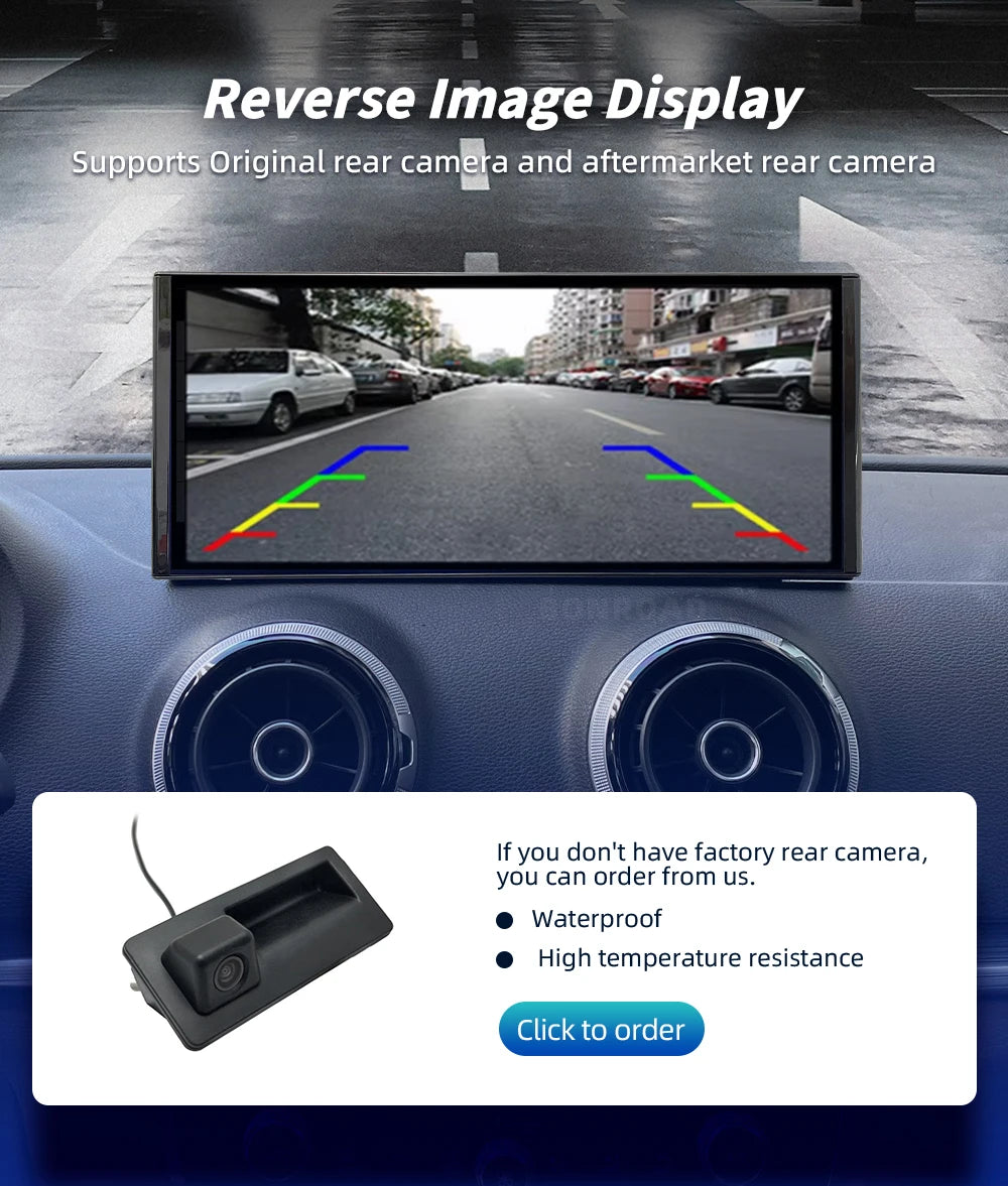 Multimedia Audi A3: 10.25" CarPlay Android 13 AutoRadioCanario