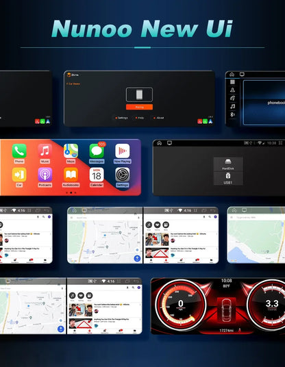 Radio Android 14 8.8” 2 Din per Mercedes Classe C W204 2011-2014 – CarPlay, GPS e WIFI