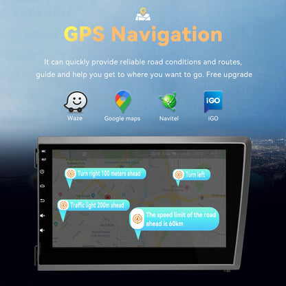 Multimedia Radio 8" 2Din Android 13 for Volvo S60 V70 XC70 XC90 2000-2004
