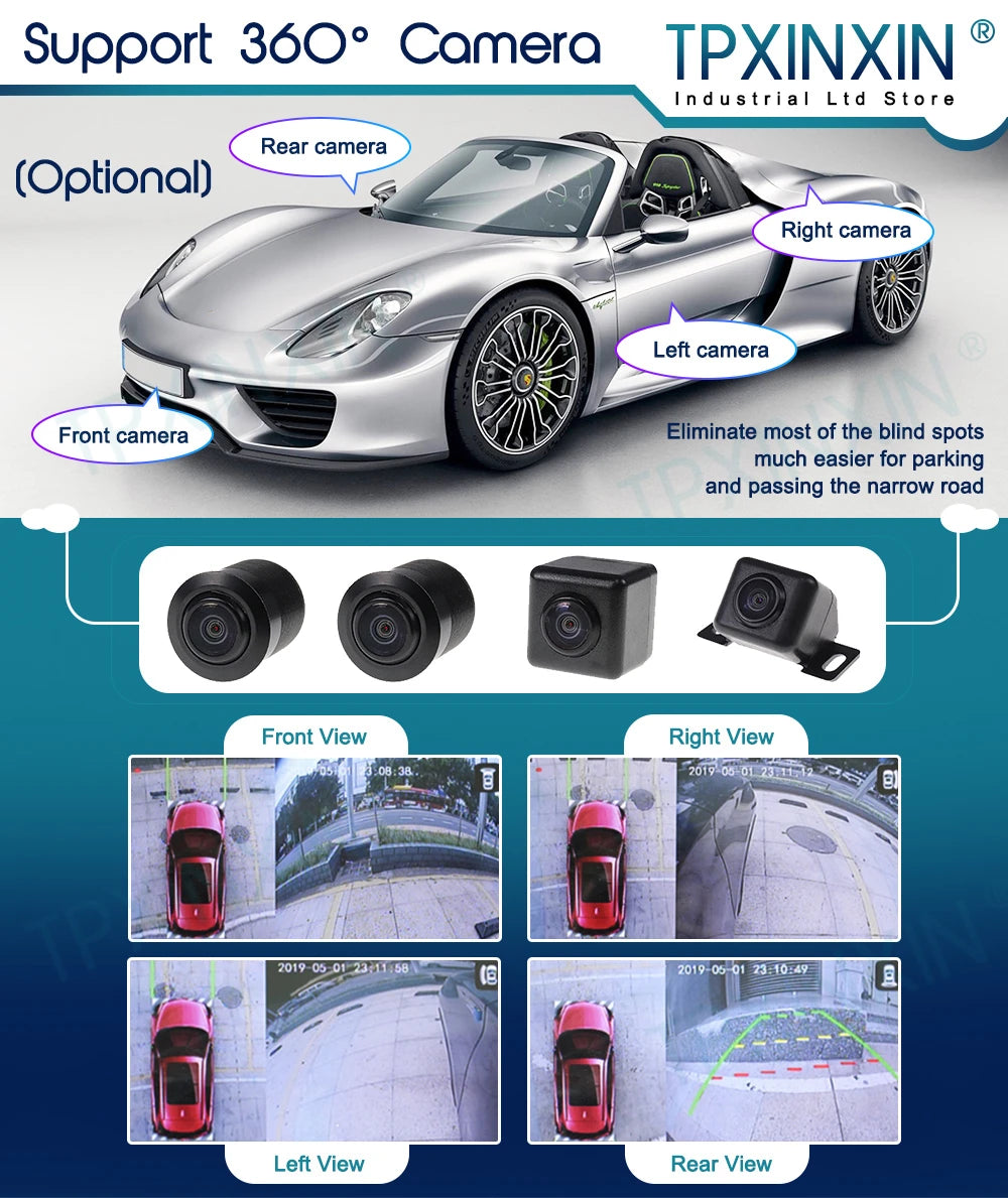 Autoradio Android Auto CarPlay 7" 1DIN per Alfa Romeo 159 2005-2011, Brera 2005-2010 e Spider 2006-2010