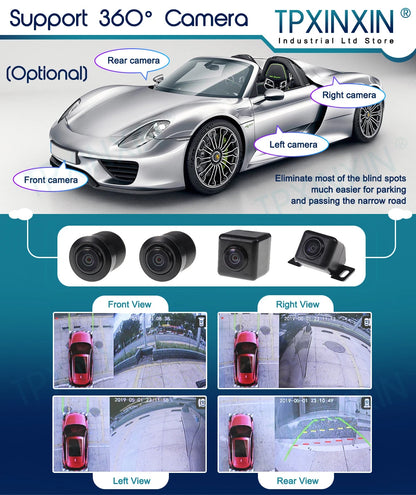 Autoradio Android Auto CarPlay 7" 1DIN per Alfa Romeo 159 2005-2011, Brera 2005-2010 e Spider 2006-2010