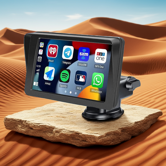 Autoradio Universal Portatil 7" con CarPlay y Android Auto