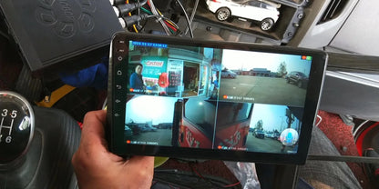 4CH DVR Kit for Vehicle Security 720P
