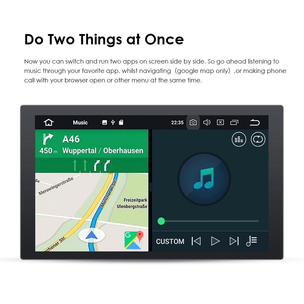 Radio Android 12 CarPlay, 9" 2 Din per Ford Fiesta MK6 2002-2008