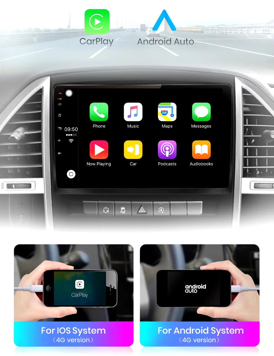 Autoradio 10.1” 2 DIN Android para Mercedes Benz Vito W447