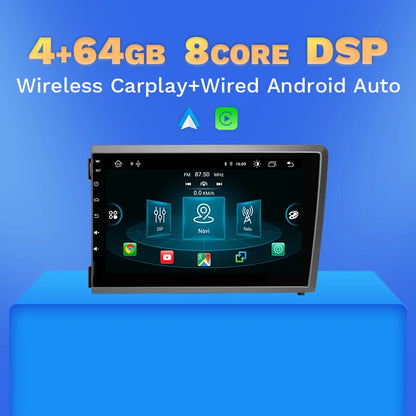 Multimedia Radio 8" 2Din Android 13 for Volvo S60 V70 XC70 XC90 2000-2004