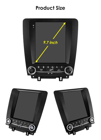 Autoradio Android 13 da 9,7" per Ford Mustang 2010-2014 - CarPlay, GPS, 4G, 8Core