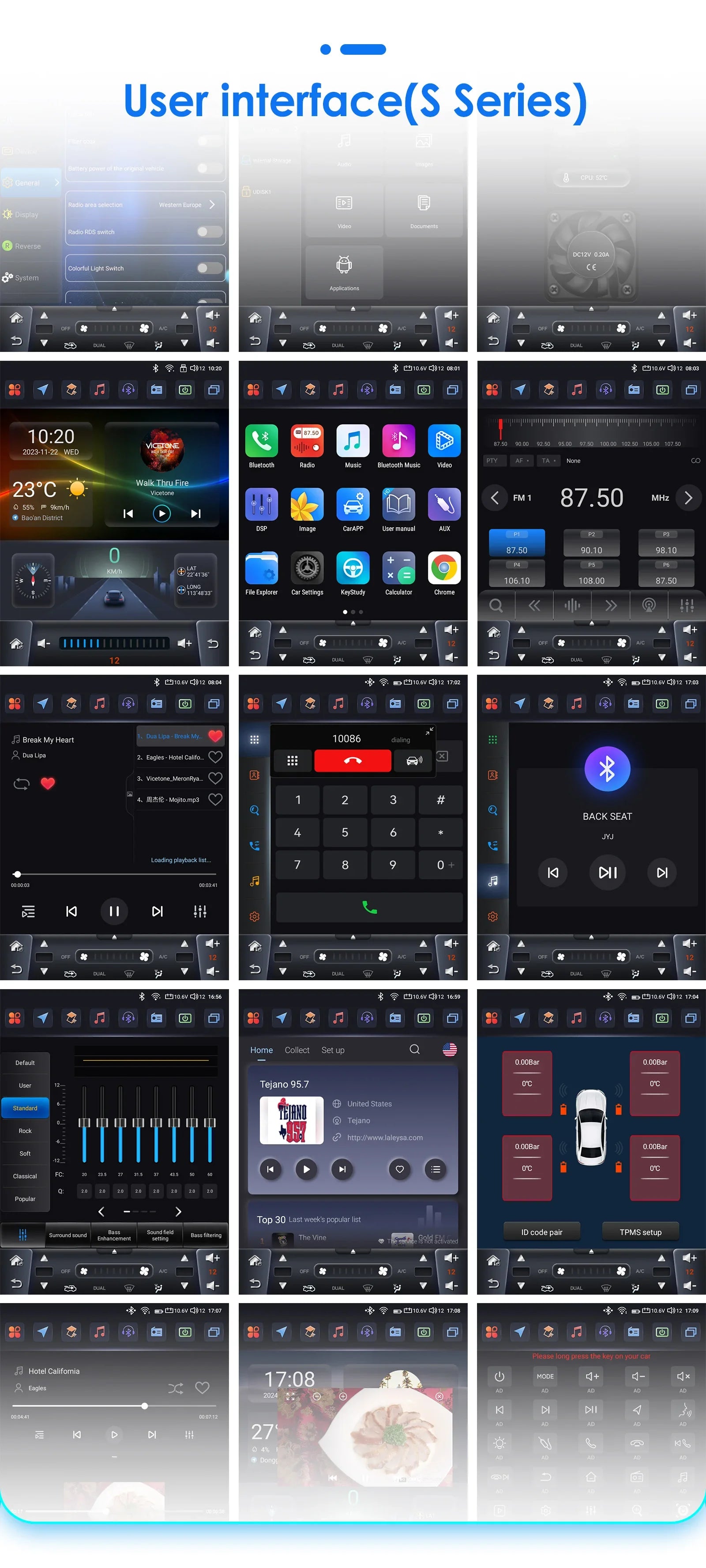 Radio Android 13, 9.7'' Carplay para Opel Astra AutoRadioCanario