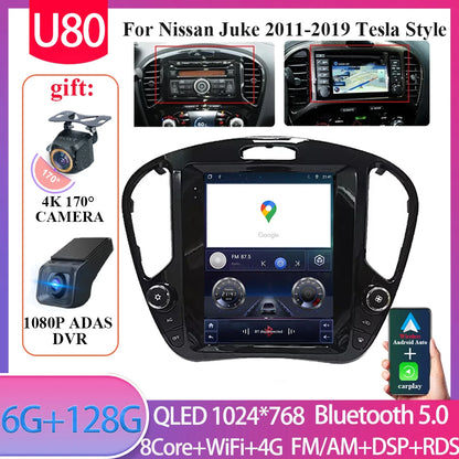 Autoradio Tesla 9.7'' Nissan Juke 2011-2019 CarPlay Android Auto