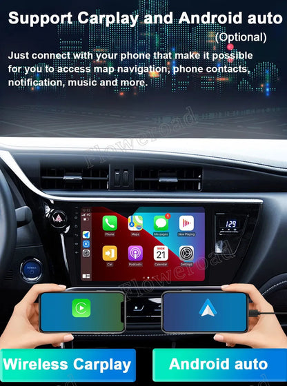 9" 2 Din Android Radio for VW Caravelle 2015-2020 – CarPlay, GPS, 360° View