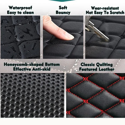 Luxury Floor Mats for SsangYong Tivoli XLV 15"-22"