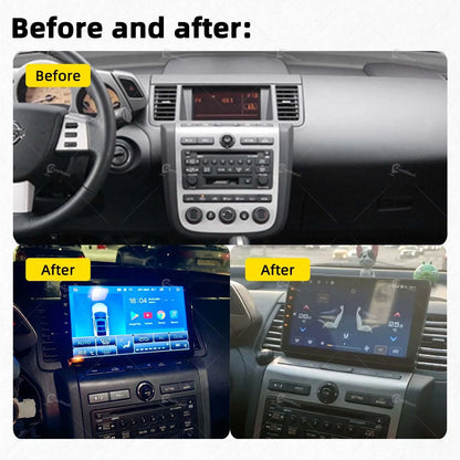 Autoradio Android 2 DIN da 9" per Nissan Murano Z50 2002-2008
