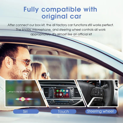 Decoder CarPlay Android Auto per Toyota Touch2 14-19