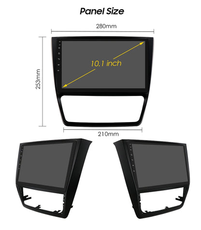 Autoradio 10.1" 2 Din para Skoda Yeti 2009-2014 con CarPlay y Android Auto