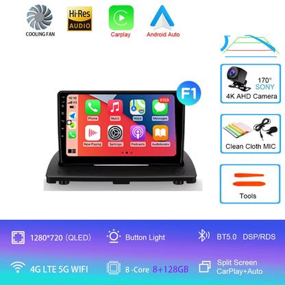 Android 14 9" Doppio Din per Volvo XC90 2002-2014