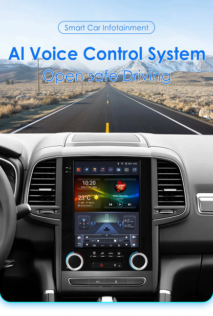 Autoradio Android 13 da 9,7" con doppio DIN per Renault Megane 4/Koleos/Samsung SM6/Talisman 2017-2019