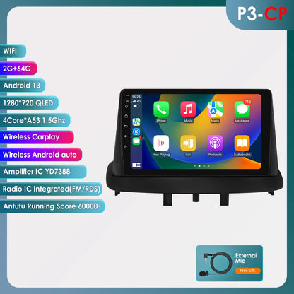 Autoradio Android da 9" per Renault Megane 3 2008-2014