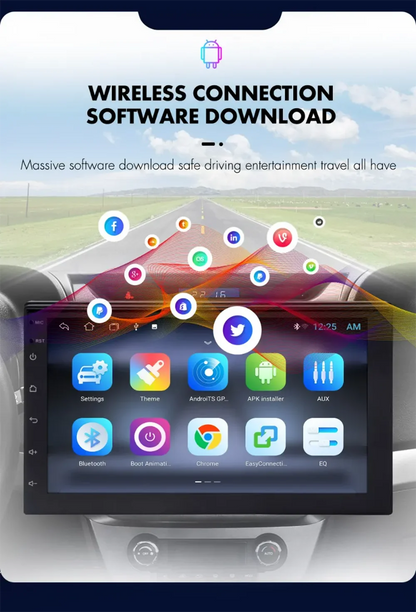 KIA CEED: Stereo 9" Doble Din Android 12 AutoRadioCanario