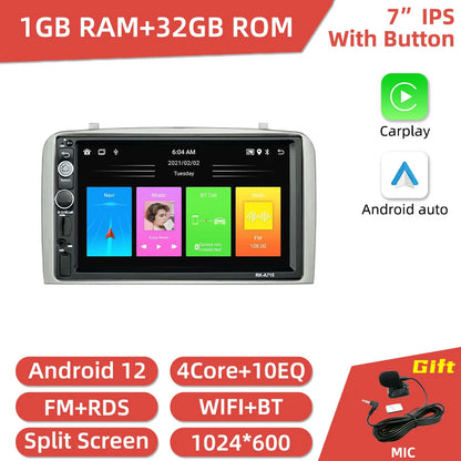 Autoradio multimediale Android da 7" per Alfa Romeo 147