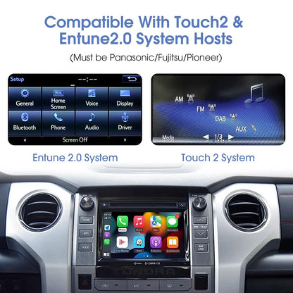 Decoder CarPlay Android Auto per Toyota Touch2 14-19