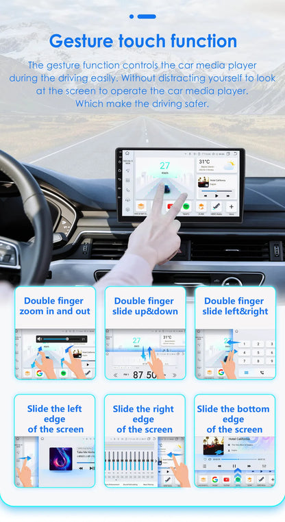 KIA CEED: Stereo 9" Doble Din Android 12 AutoRadioCanario