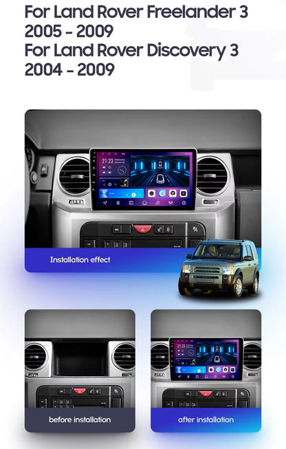 Land Rover Discovery 9" Smart Stereo Android 14, 2004-2009