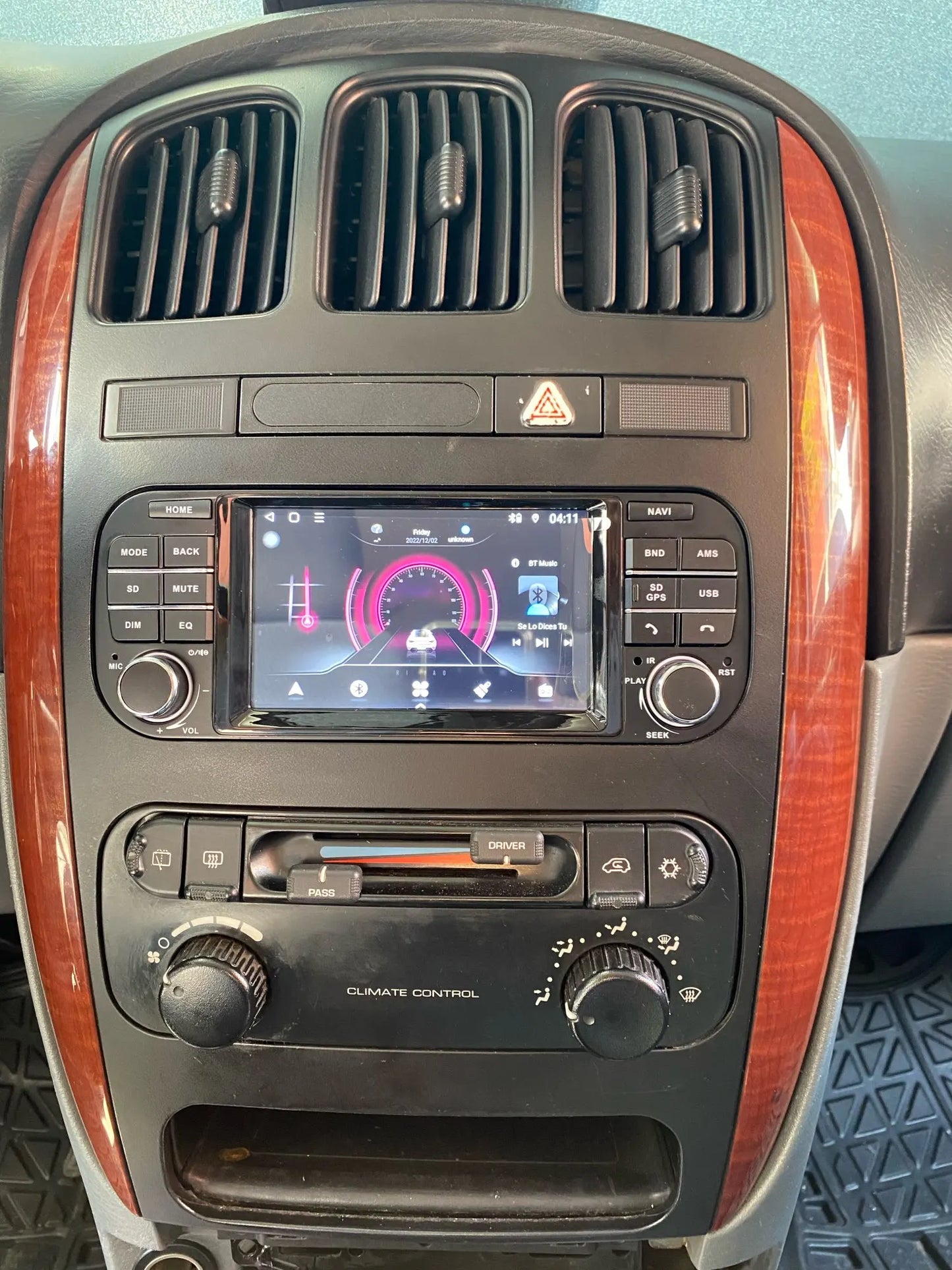 Car radio 9" Android Double Din for Jeep 1999–2004