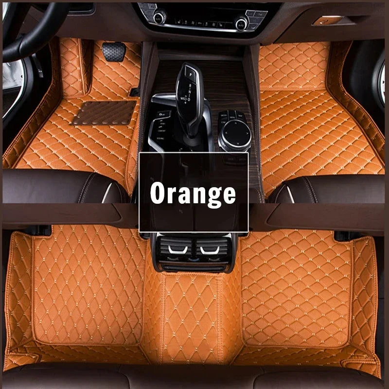 Tappetini di lusso 3D per Fiat 500 2011-2012 (DIN)