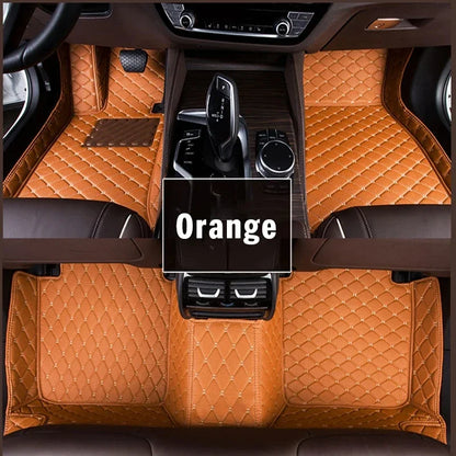 Tappetini di lusso 3D per Fiat 500 2011-2012 (DIN)