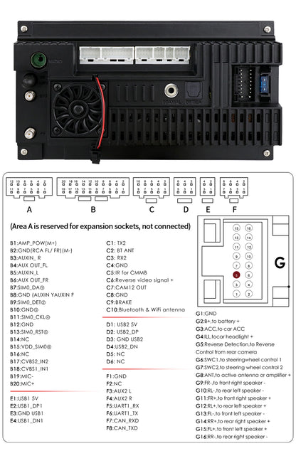 Hizpo 7" Android Auto radio for Alfa Romeo 159 Brera