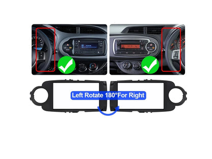 Radio Carplay Android 14 Toyota Yaris 2012-2017 9" GPS WiFi
