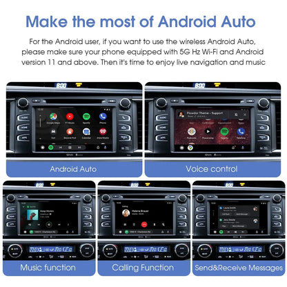 Decoder CarPlay Android Auto per Toyota Touch2 14-19