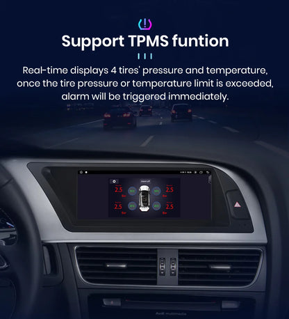 CarPlay Android Auto 8.8" 1 Din for Audi A4L 2009-2016