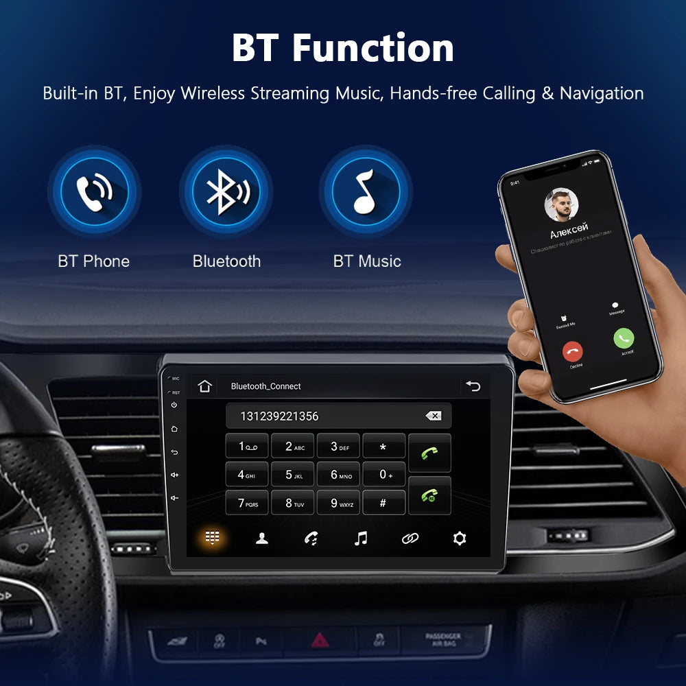 9" CarPlay Android Auto Radio for Seat Leon 2012-2020