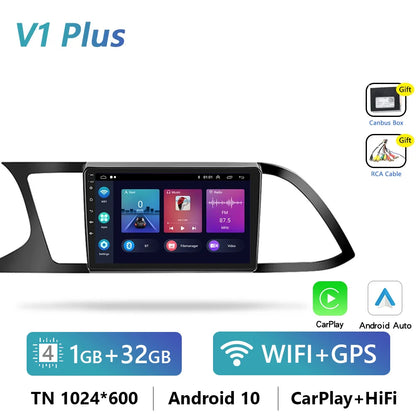 9" CarPlay Android Auto Radio for Seat Leon 2012-2020