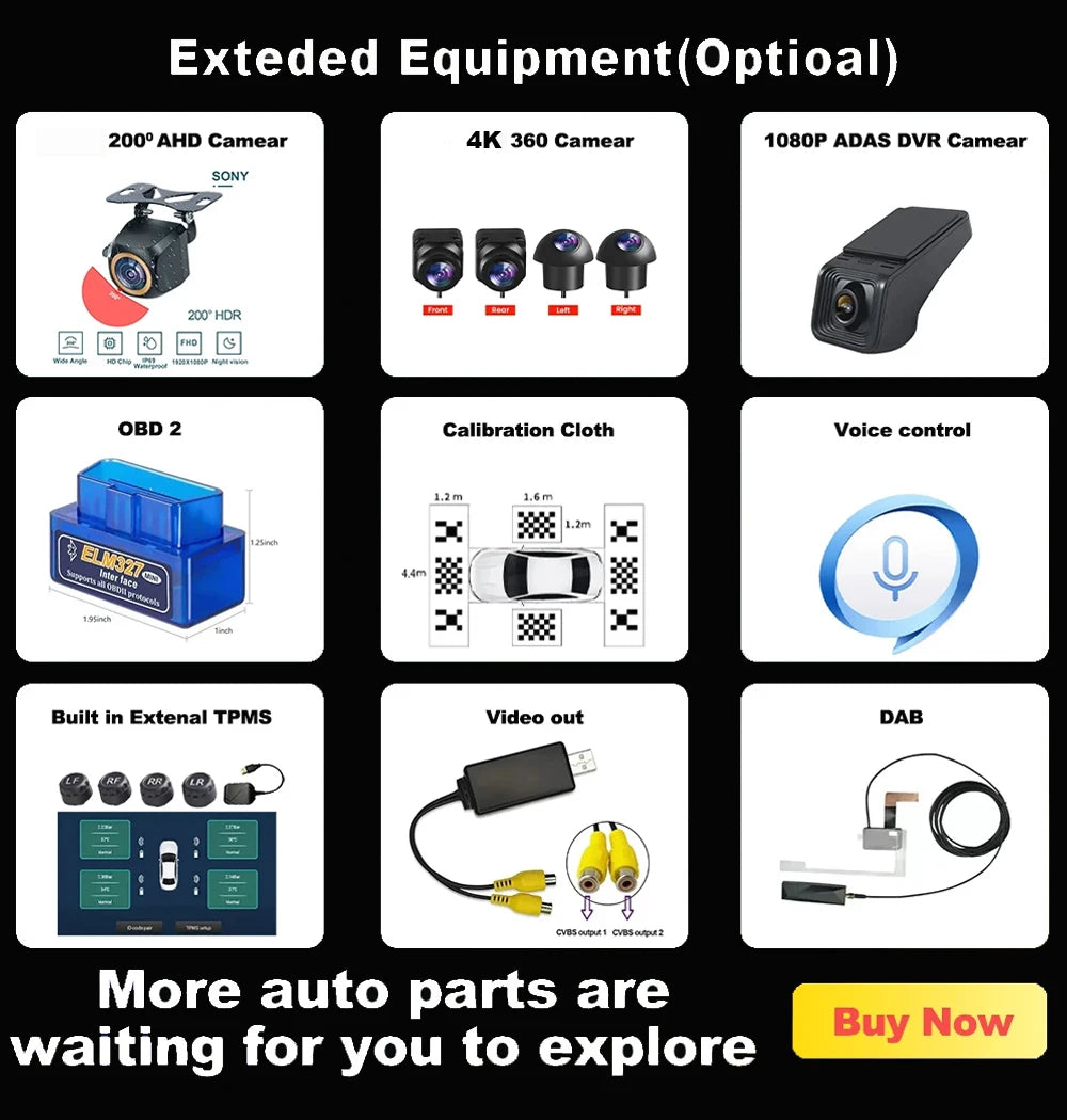 Autoradio Android 9" 1 Din para Renault Latitude/Laguna