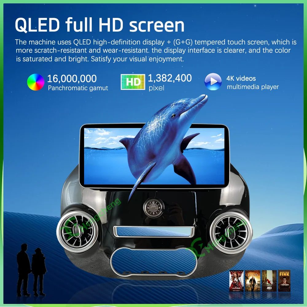 Schermo Android 2 DIN da 12,3" per Mercedes Vito