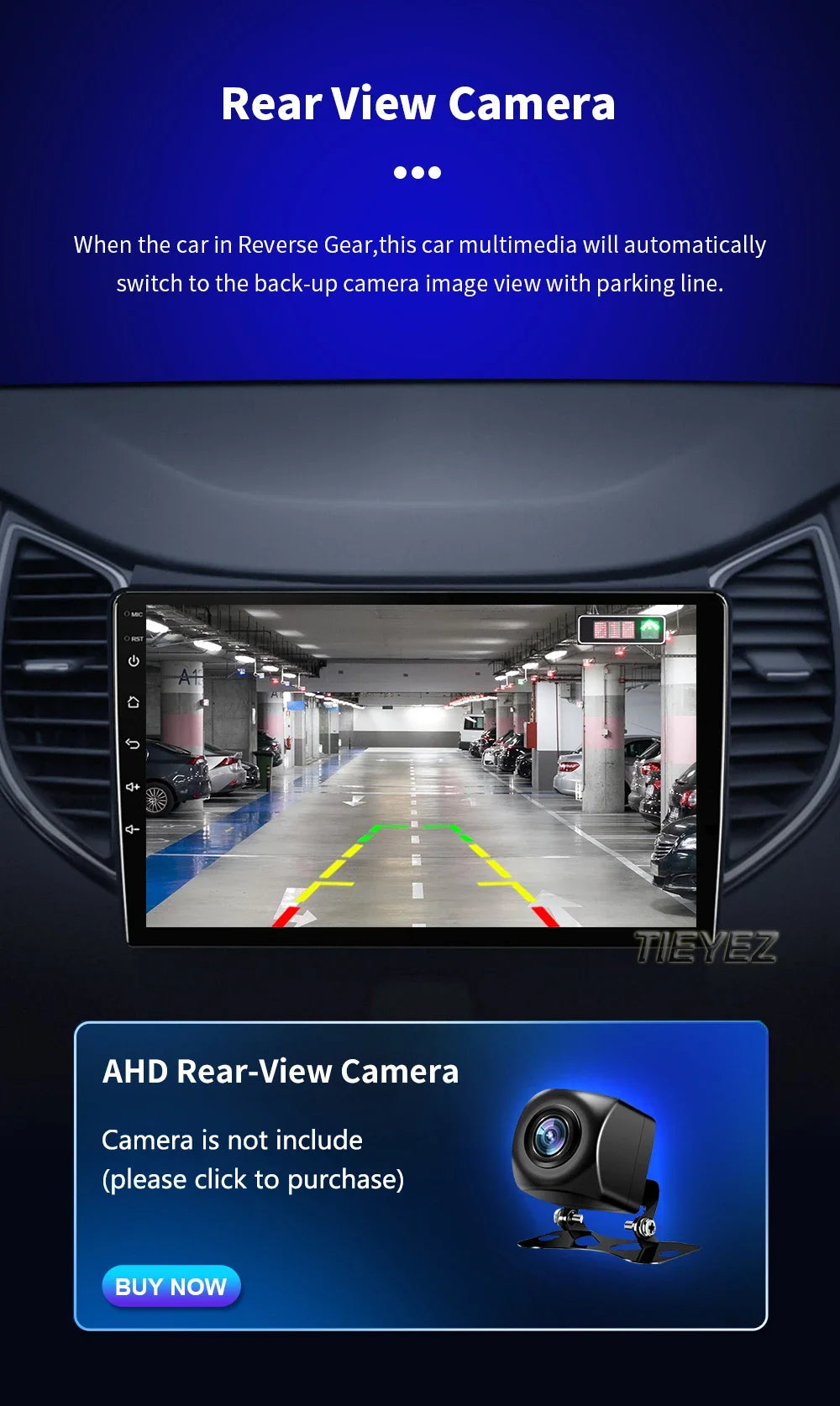 Radio Carplay Android 14 Toyota Yaris 2012-2017 9" GPS WiFi