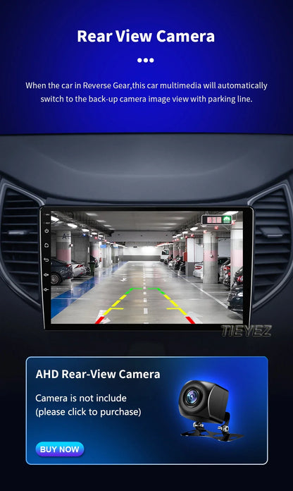 Radio Carplay Android 14 Toyota Yaris 2012-2017 9" GPS WiFi